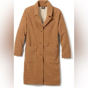 REI Fleece Knee-Length Where to Long Coat